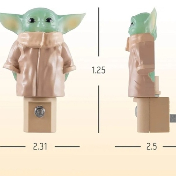 Disney Star Wars Mandalorian The Child LED Night Light - Picture 4 of 6